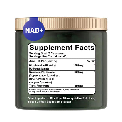 NAD+ Boosts: El secreto para lucir siempre joven 🌺