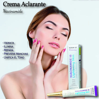 Jabón Niacinamida S10 🎉 Lleva Gratis Crema Aclarante🎁